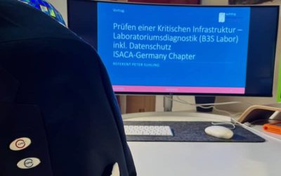 ISACA Germany Chapter Stammtisch Weinheim mit KRITIS-Vortrag